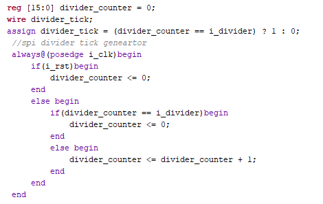 Figure 2. Clock divider